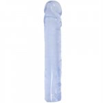 Crystal Jellies Classic - 10" Clear Sex Toy