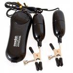 Vibrating Nipple Clamps Sex Toy